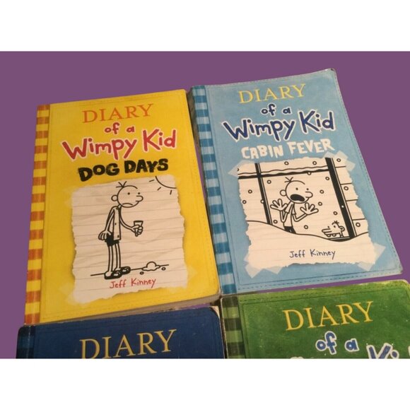 Diary of a Wimpy Kid Reading Book  4 Books for Young Readers - Picture 2 of 6